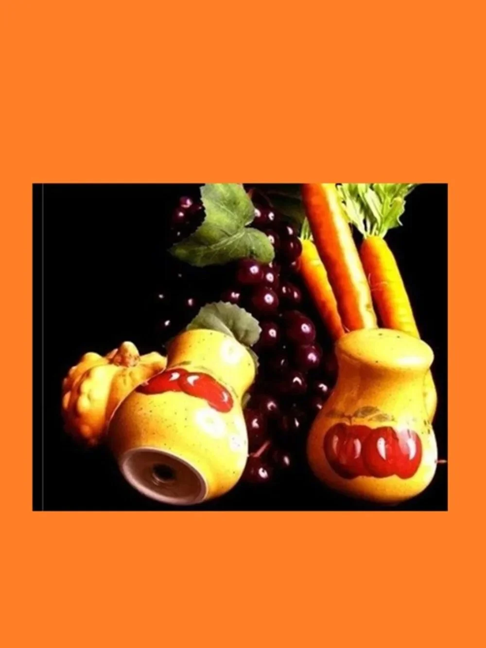 Porcelain Apple Salt & Pepper set 4